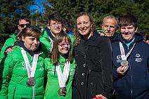 Ilka Štuhec & specialni olimpijci