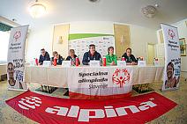 Novinarska konferenca Specialna olimpiada