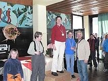 Tekmovalci so bili zelo veseli Reneja Mlekuža, ki je poleg Katje Koren podeljeval medalje najboljšim. 