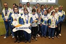 Slovenska ekipa z vsemi dvajsetimi odličji (foto: Anže Malovrh)